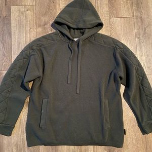 Burton men’s hooded sweater army green large